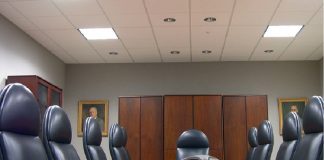 empty board room