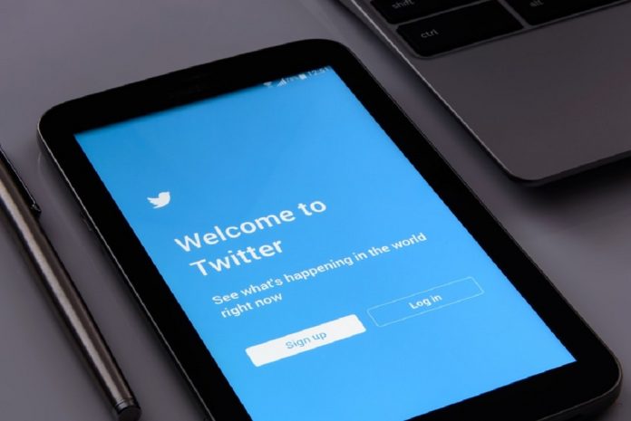 twitter home page on phone