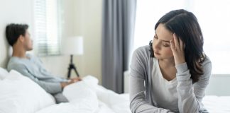Woman suffering Domestic Violence